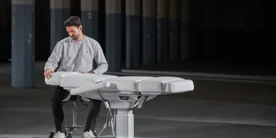 Voorbeeld vlakke positie (Silk Evo S4)