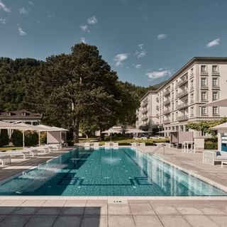 Grand Resort Bad Ragaz: Buitenbad
