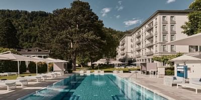 Grand Resort Bad Ragaz: Buitenbad