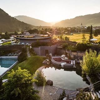 Hotel Jungbrunn Bovenaanzicht