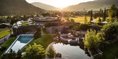 Hotel Jungbrunn Aerial view