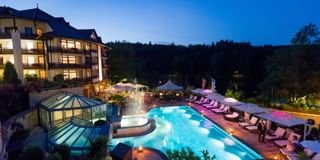 Hotel Romantischer spa wellness resort (das Freibad)