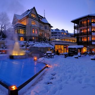 Hotel Romantischer spa wellness resort (swimming pool)