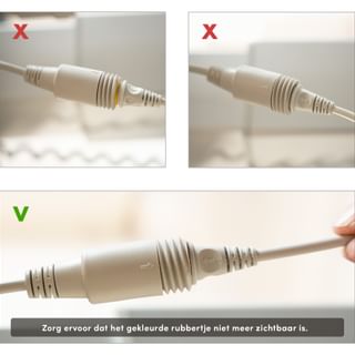 2b. | Controleer of de kabel van de hand- en/of voetbediening goed zit aangesloten. Test opnieuw.