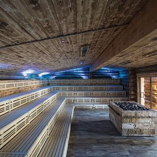 Tamina Therme: Sauna