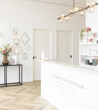 Creating a serene clinic or salon design?