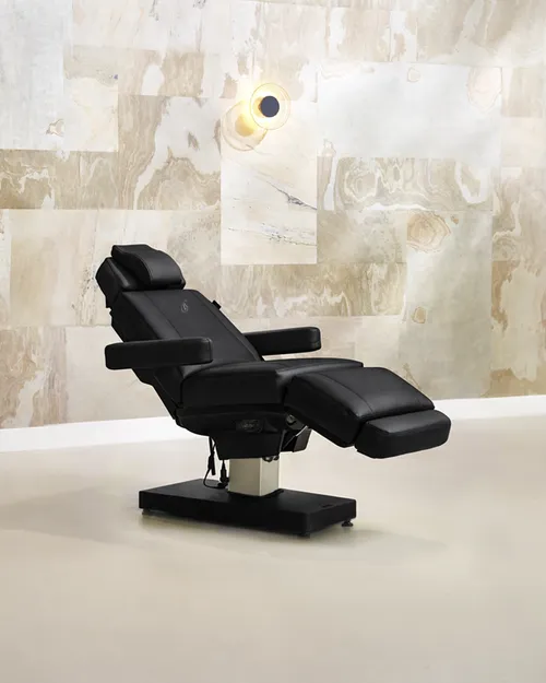 Bellezi Silk Evo S4 behandelstoel in zwart