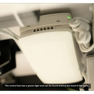2c. | Check that the control box is working by checking that the green light is on. Is it not lighting? Follow 2d. Does it light up? Follow 2e.