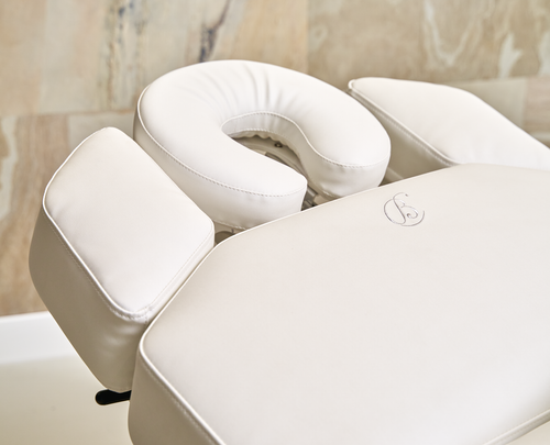 Massage headrest