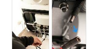 3f. | Check whether the black plug is seated properly. It should be attached in the red connector. If this does not work, complete the form.