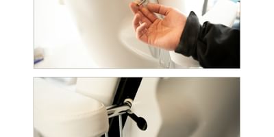 3e. | If the light does not light up, loosen the cap at the back.