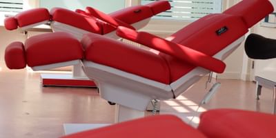 Hannnah huidcoach Treatment chair